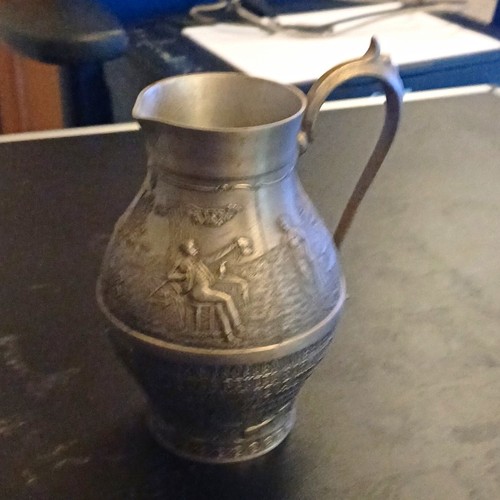 Zinnkrug mit henkel - zinnkrug,