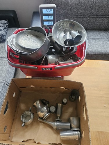 Großes zinn konvolut 17 3kg - zinn-konvolut,