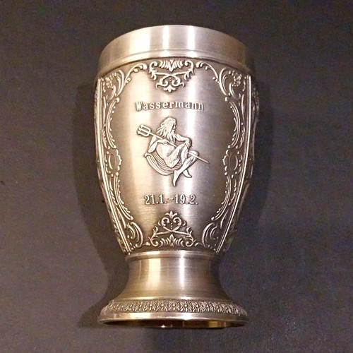 Zinnbecher zinnpokal mit - zinnbecher/zinnpokal,