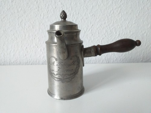 Zinn kakaokanne bautzen carl - zinn,
