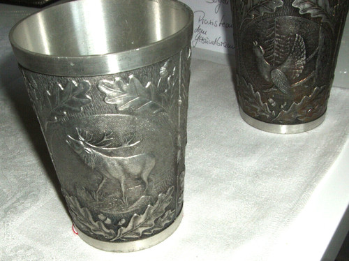 Zinnbecher jagdmotive - jagdmotive,