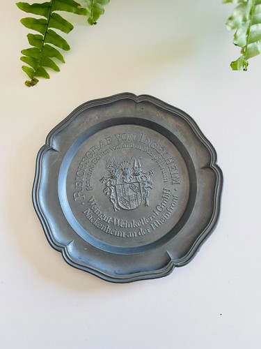 Zinn wandteller reichsgraf von - zinn,