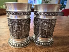 2x BMF Zinnbecher – Relief