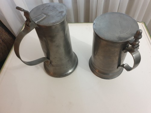Alte zinnkrüge bierkrüge - 2,