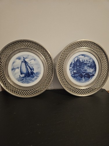Zinnteller set 2er - set,,