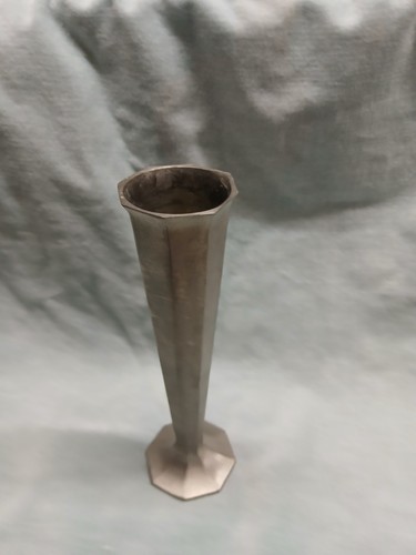 Zinn vase - zinn,