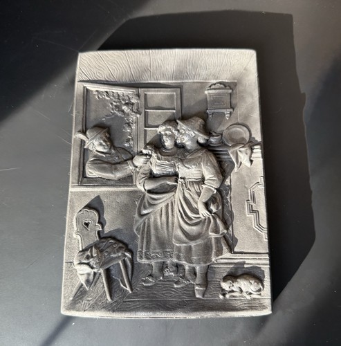 Zinn relief ländliche - zinn-relief, „ländliche