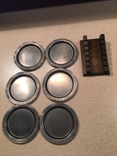 Zinn Untersetzet Mit Ständer 