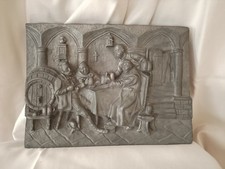 Zinn Relief Bild 28 x 20 cm