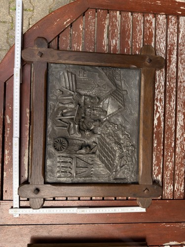 Zinnbild handwerk aus metall - handwerk,