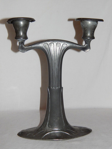 Leuchter zinn jugendstil - jugendstil,