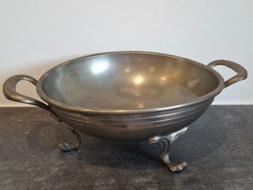 Antike zinn schale - schale, mit