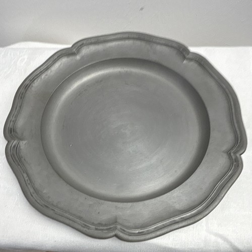 Zinnteller zinnplatte mit - zinnteller/zinnplatte,
