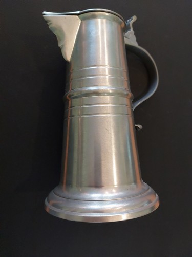 Zinnkrug mit deckel - zinnkrug,