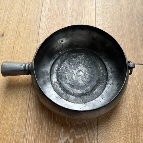 Pfanne schale aus zinn - /,