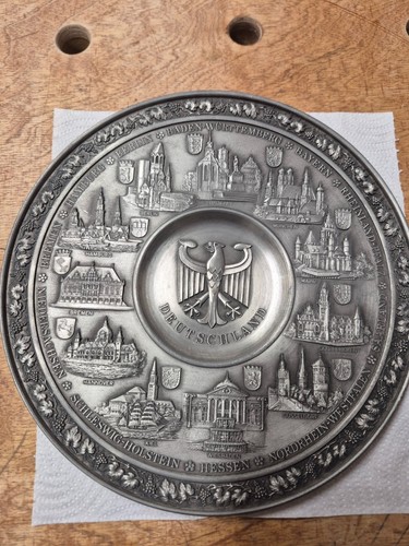 Zinnteller wandteller - zinnteller,