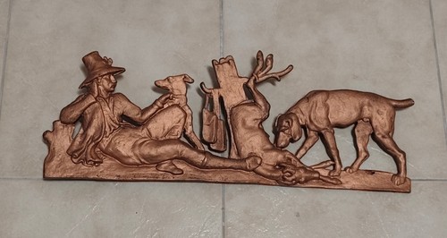 Zinn relief bild - /,