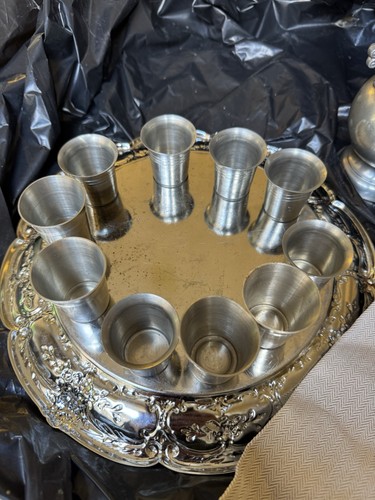 Zinn trinkservice set - trinkservice,