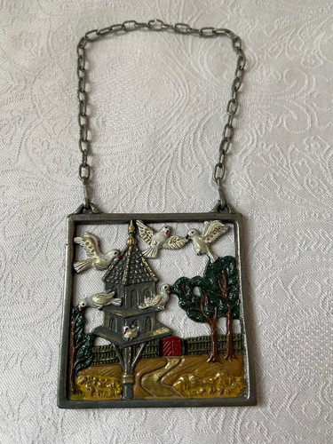 Zinnfigur tauben taubenhaus - tauben, _