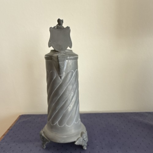 Zinnkrug mit deckel - zinnkrug,