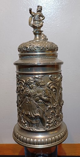 Zinn humpen aus der - aus,