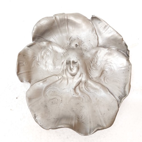 97971 antike jugendstil zinn - jugendstil,