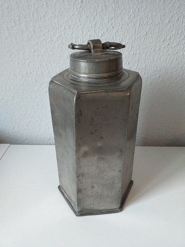 Zinn schraubkanne barock - -, 18