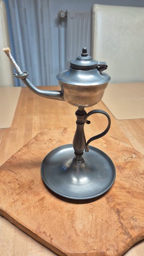 Schöne zinn öl - schöne, lampe