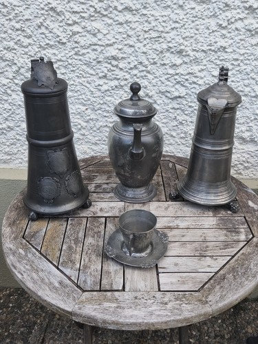 Altes antikes zinn - antikes,