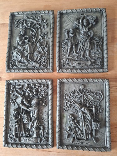 Zinn relief bilder 4 - 4,