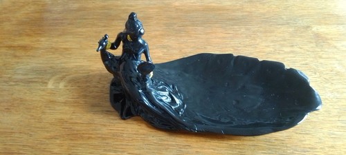 Zinn schale jugendstil - schale,