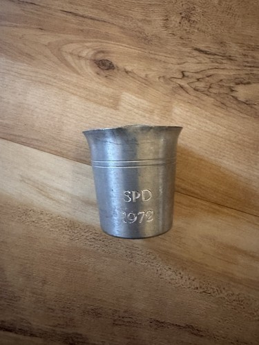 Zinnbecher becher mit prägung - mit,