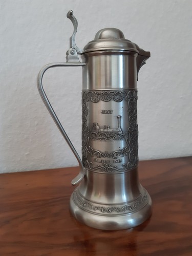 Zinnkrug eisenbahn adler jaxt - zinnkrug,