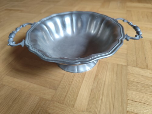Zinnschale vintage rein - -,