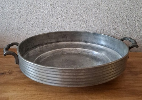 Antike zinnschale 1750 barock - zinnschale,