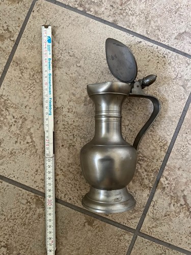 Vintage zinnkanne sks zinnkrug - zinnkanne,