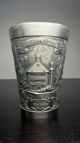 Vintage zinnbecher schorndorf - vintage,