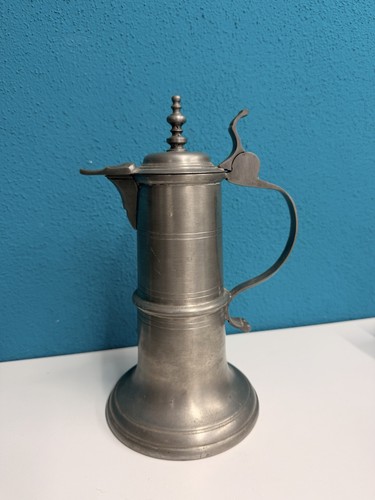 Große vintage zinnkanne - vintage,