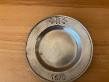 JF ZINN- TELLER 1670- ZINN-