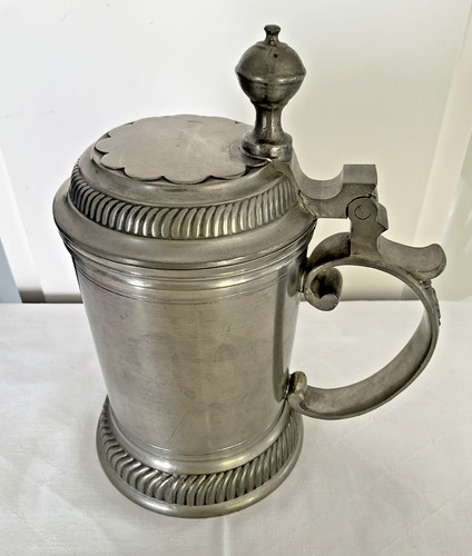 Sammler alter zinn bierkrug - zinn,