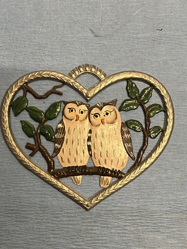 Zinnbild eulenpärchen - zinnbild,