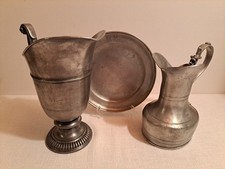 Zinn Konvolut Sammung Kannen