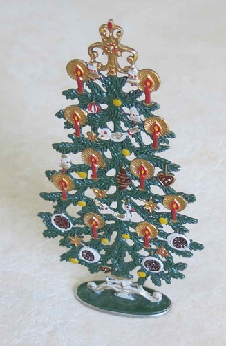 Weihachtsbaum aus zinn zum - zinn,