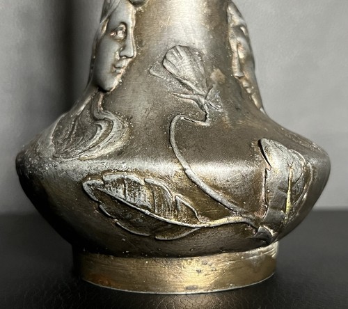 Jugendstil vase zinn - jugendstil,