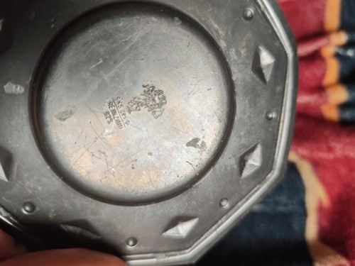 Sks zinn untersetzer achteckig - sks,