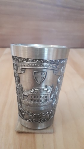 Zinnbecher höhe 6 cm - zinnbecher,,