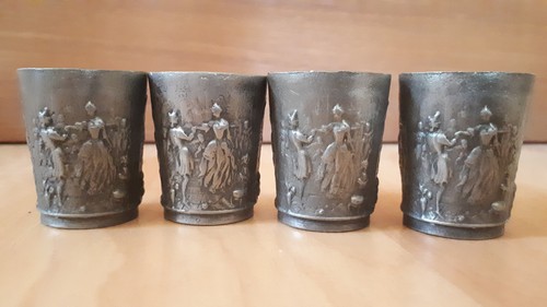 4er zinnbecher - 4er,