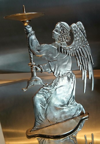 Alter engel kerzenständer - engel,